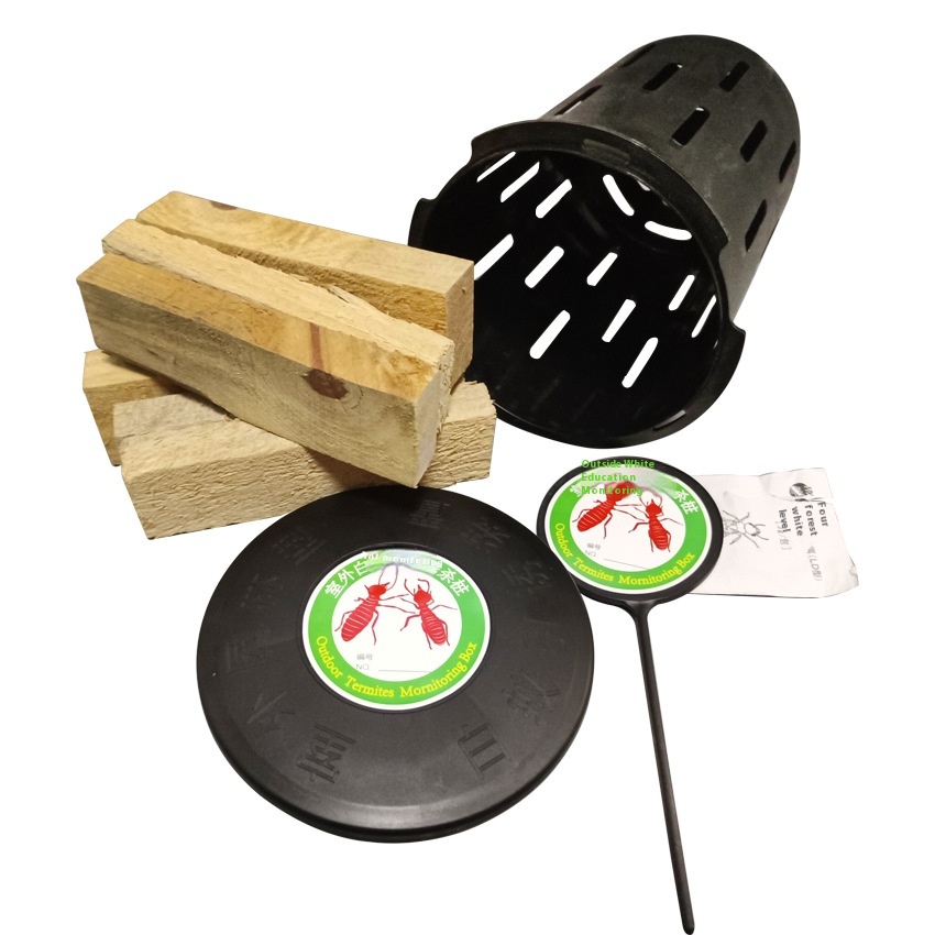 Large Termite Pest Control Termite Luring Wood Pile Termite Monitoring Device Termite Trapping Station Termite Luring Box