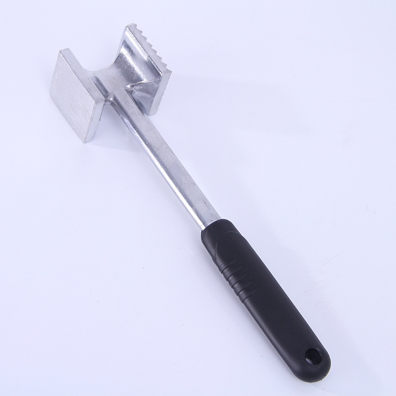 SAluminum Alloy Plastic Handle Meat Hammer Creative Steak Loosening Meat Hammer Multifunctional Home Kitchen Tool
