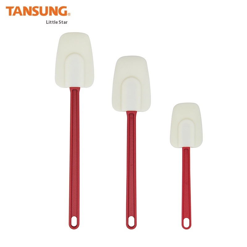 Baking Utensils Butter Scraper3-piece Silicone Scraper High Temperature Resistant Silicone Butter Kitchen Scraper Baking