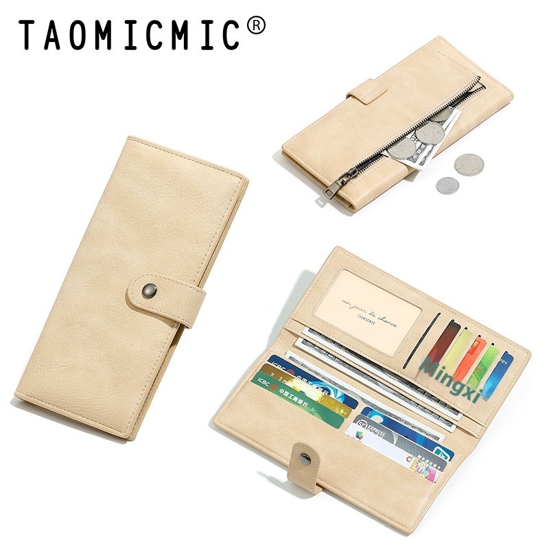 Niche High-grade Thin Women's Card Holder Simple Original Leather Multi-card Wallet Long Wallet