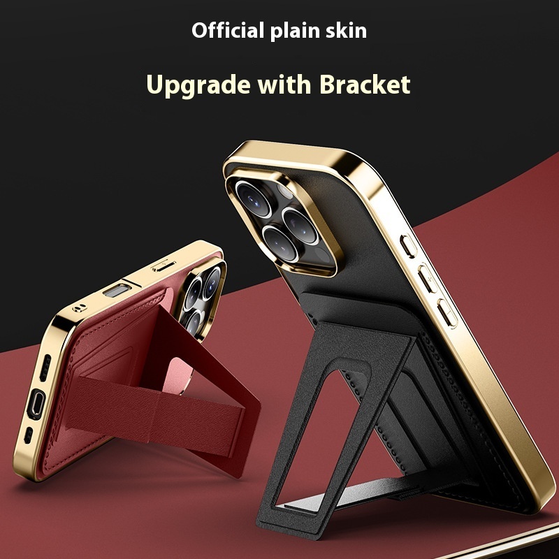 Mobile Phone Holder For Apple 16ProMax Mobile Phone Case IPhone15Pro Invisible Integrated Magnetic Bracket Advanced