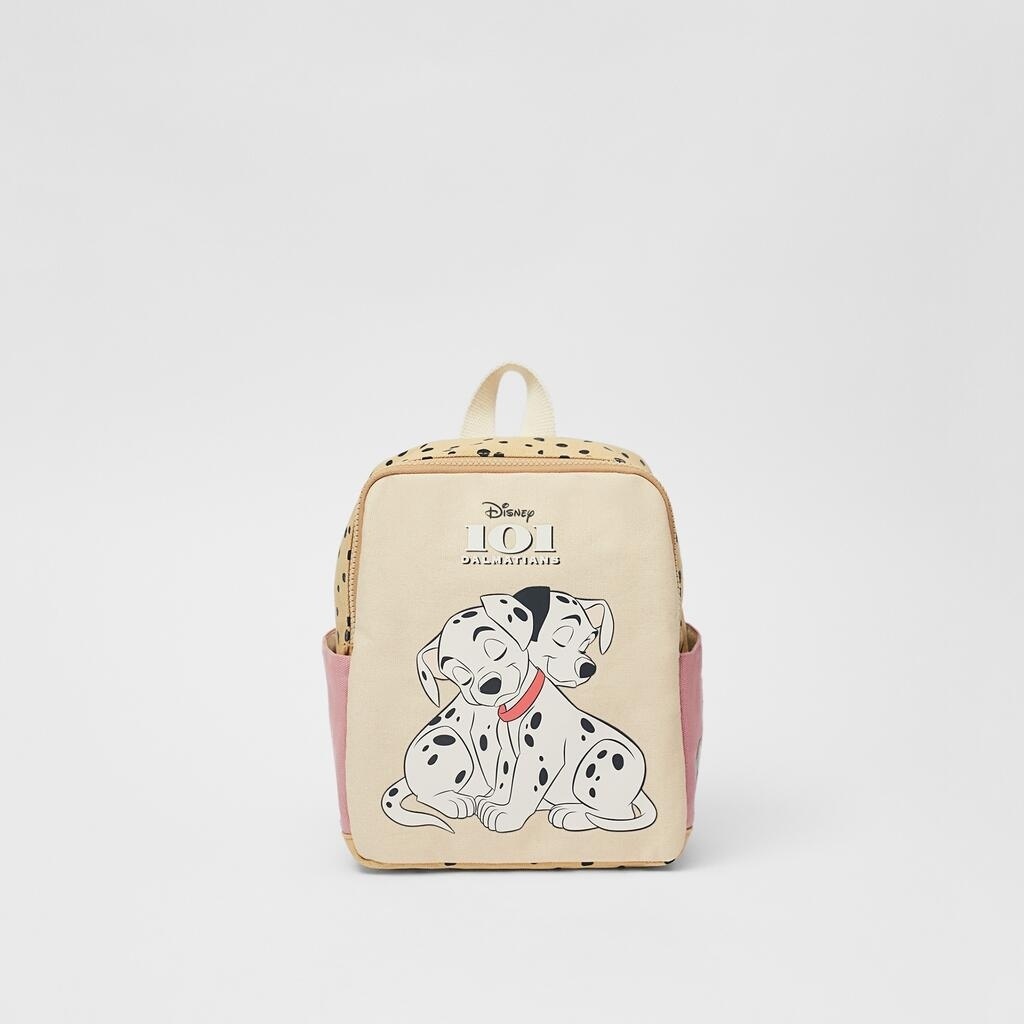 Dalmatian Cotton Canvas Children's Backpack Kindergarten Cute Small Schoolbag