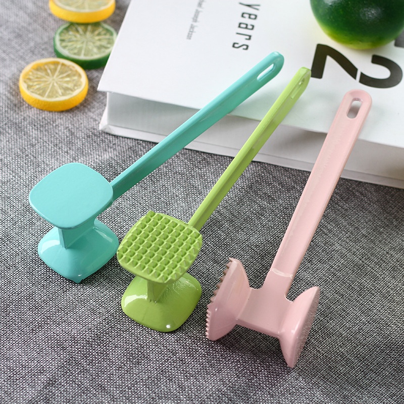 Direct Seiko Colorful Double-sided Aluminum Steak Hammer Square Meat Loosening Hammer Hotel Kitchen Beef Hammer