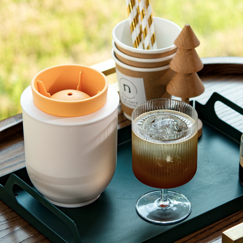 Ice Hockey Ice Cube Mold Round Ball Maker Ice Maker Dormitory Large Whiskey Ice Hockey Mold