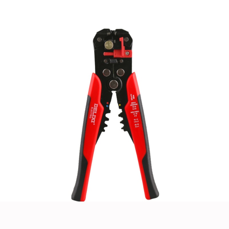 Delixi Wire Stripping Pliers Wire Stripper Multi-function Duckbill Stripping Pliers Electrician Shears Wire Cutters LS-700 DA318