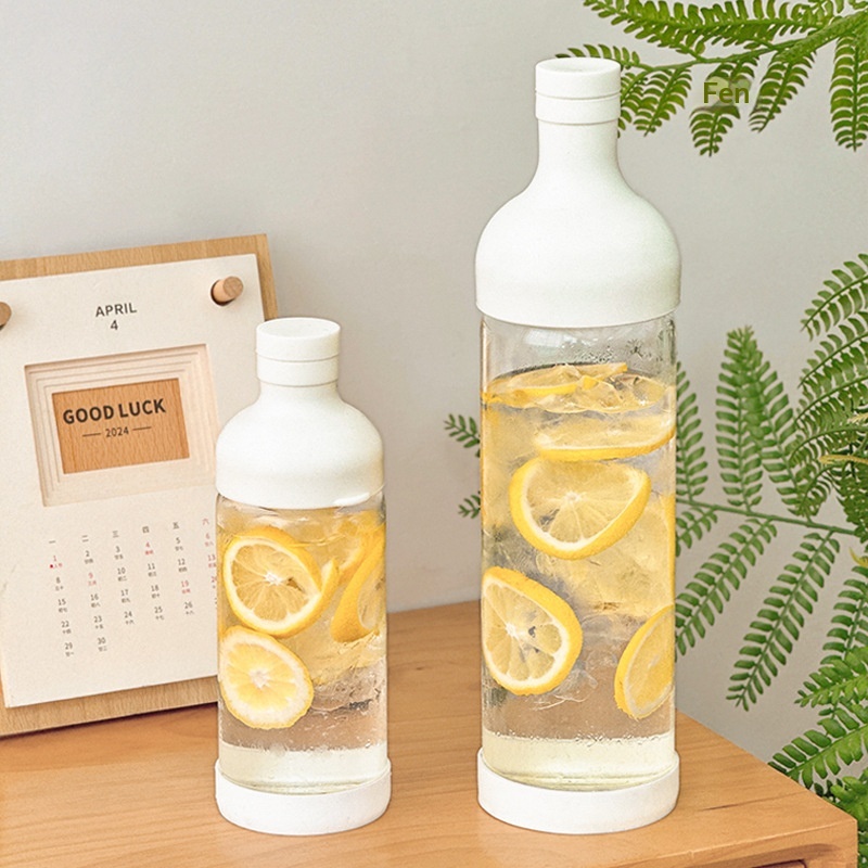 Cold Kettle Household Water Storage Large Capacity Cold Kettle High Temperature Resistant Fruit Tea Juice Cold Extraction Kettle Glass Kettle