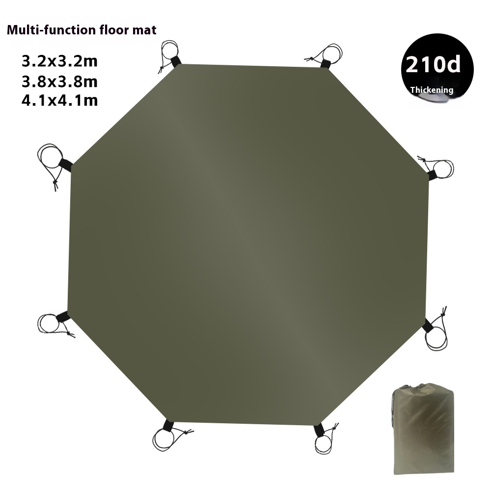 Multi-purpose Outdoor Picnic Mat Oxford Cloth Thick Wear-resistant Waterproof Moisture-proof Mat Multi-purpose Camping Tent Mat