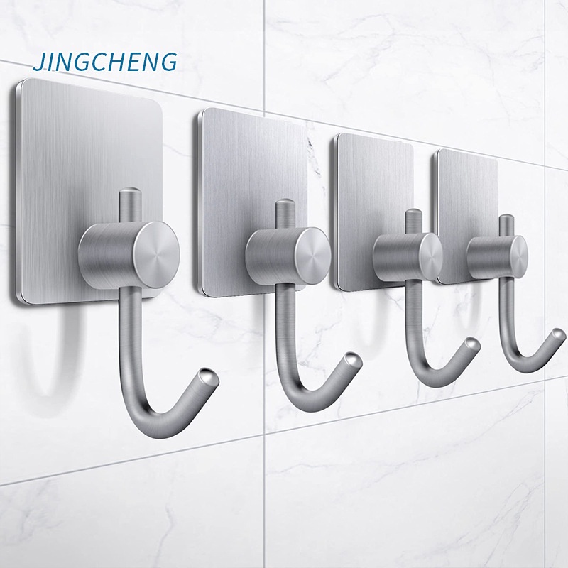 Hook Special Stainless Steel Hook Sticky Hook Clothes Hook Clothes Hook Nail-free Coat Hook Sticky Hook