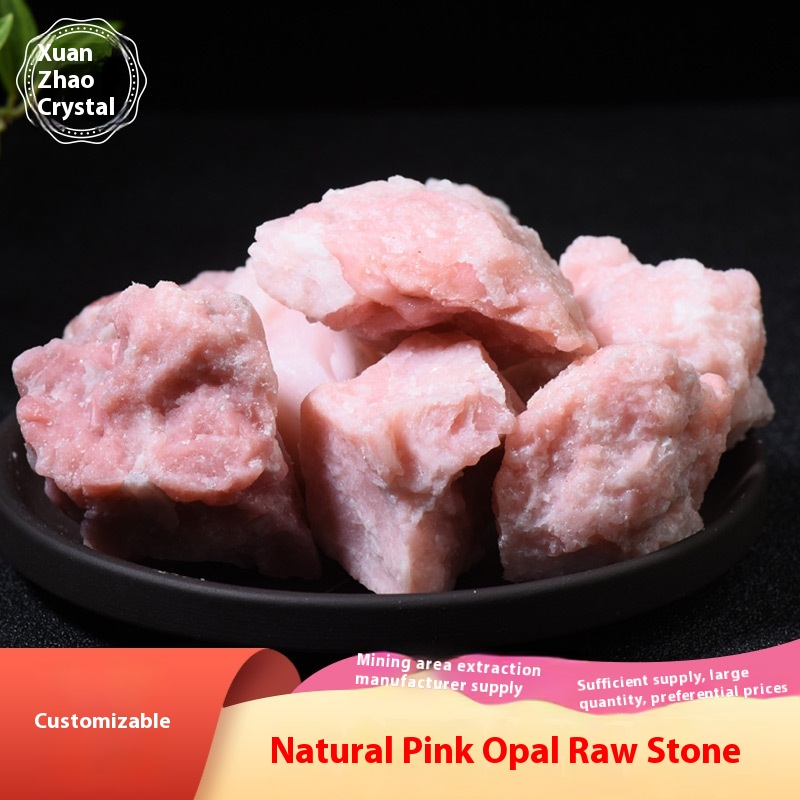 Natural Powder Aobao Crystal Raw Stone Gravel Expansion Incense Stone Aromatherapy Stone Pool Courtyard Home Decoration Stone Processing