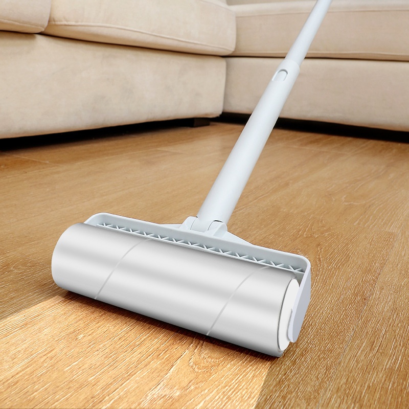 ZT5010 Long Handle Roller Brush Household Roller Dust Suction Hair Floor Sticky Artifact Hair Sticking Roller