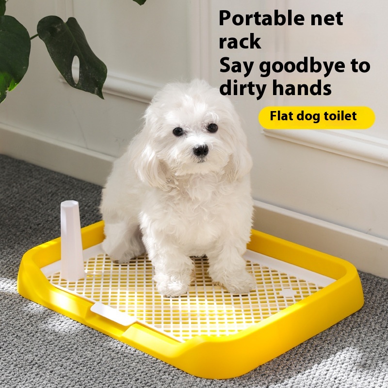 Dog Toilet For Small And Medium-sized Dogs Flat-plate Detachable And Washable Pet-specific Dog Urine Potty To Prevent Stepping On Feces And Urine