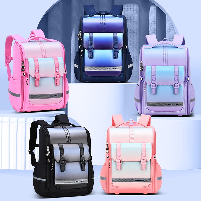 Japanese One-Piece Children's Spine Protection Lightweight School Bag
