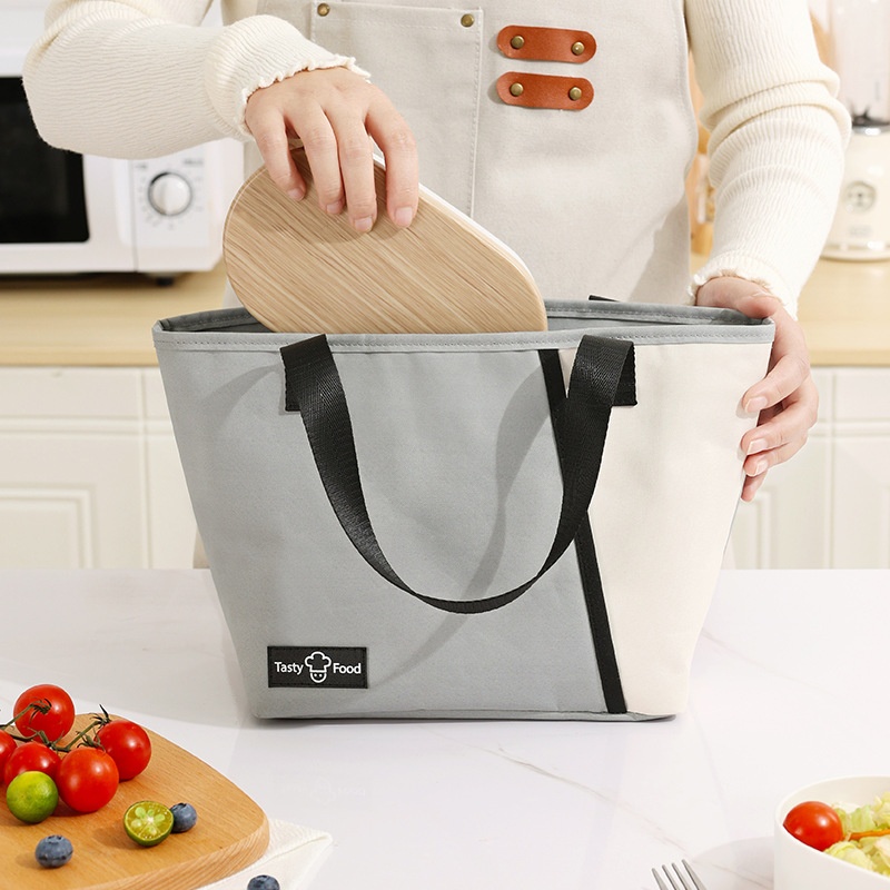 Dopamine Portable Lunch Box Bag Student Thickened Picniculation Bag Work Pack Lunch Lunch Bag