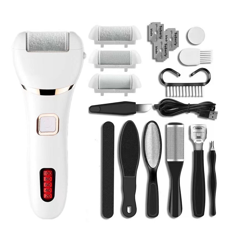 Electric Foot Grinder Foot Skin Grinding Foot Beauty Foot Dead Skin Remover Rechargeable Automatic Callus Removal Pedicure Pedicure Tool