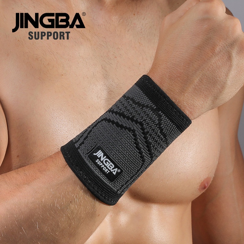JINGBASports Wristband Mountaineering Outdoor Skipping Weightlifting Sweat-absorbent Breathable Basketball Running Fitness Protective Gear