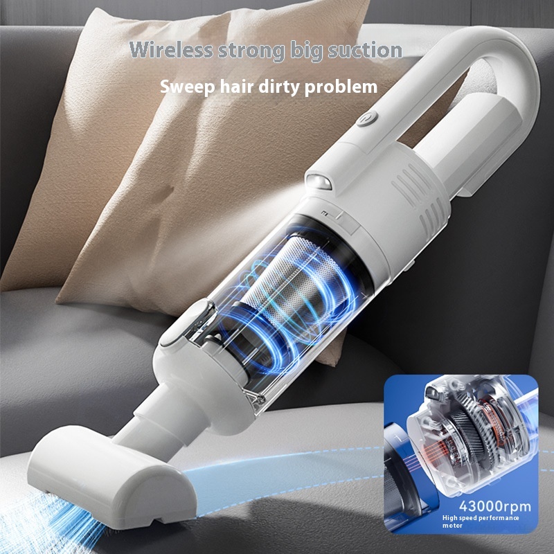 Pet Hair Vacuum Cleaner For Cats And Dogs,Hair Removal And Sticky Hair Remover,Fully Automatic Cordless Vacuum Cleaner,Bed Carpet Cleaner