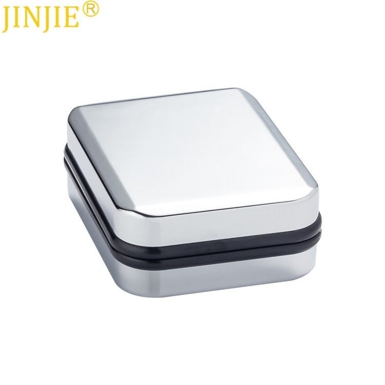 High Quality High-grade Cufflinks Box Electroplated Silver Jewelry Box Cufflinks Box Cufflinks Box