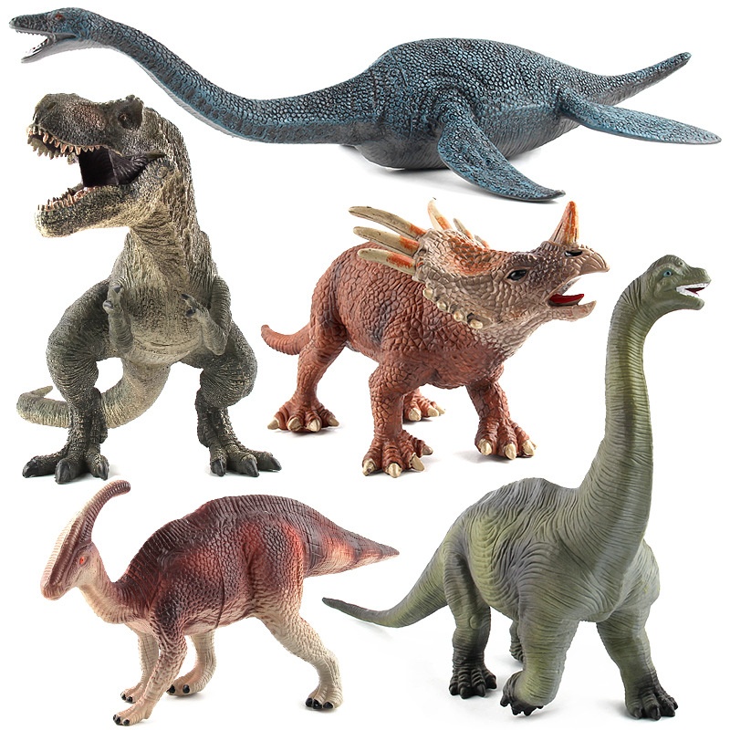 Animal Jurassic Dinosaur Model Series Simulation Tyrannosaurus Rex Dinosaur World Multiple Static Toy Models