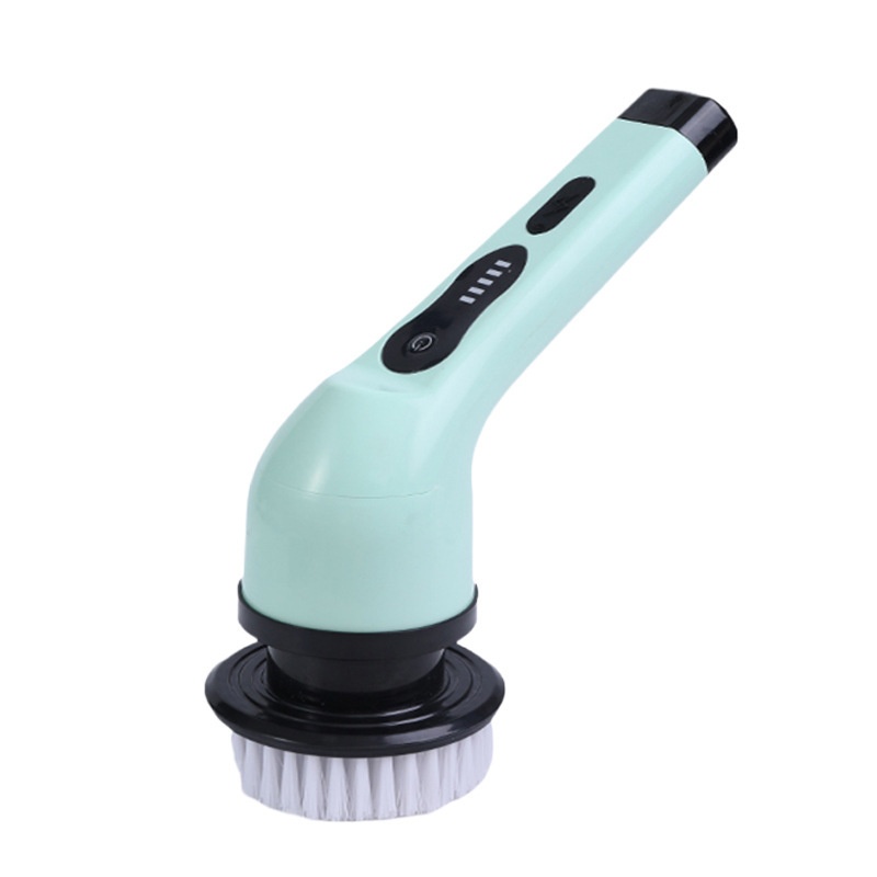 Electric Cleaning Brush Cordless Electric Mop Replacement Brush Head Artifact Tile Floor Seam Bathroom Toilet Floor Scrubber