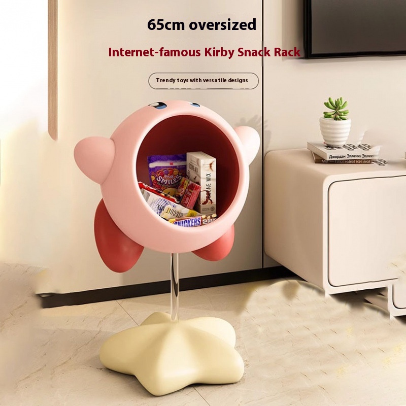 Cartoon Star Kabi Snack Rack Living Room Bedroom Home Decoration Creative Housewarming Powder Fat Man Floor Storage Ornaments