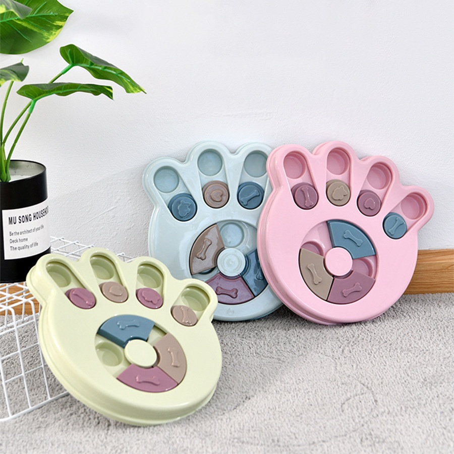 Carefully Selected Pet Slow Food Dog Bowl Pet Toys Dog Turntable Eating Anti-choking Food Utensils