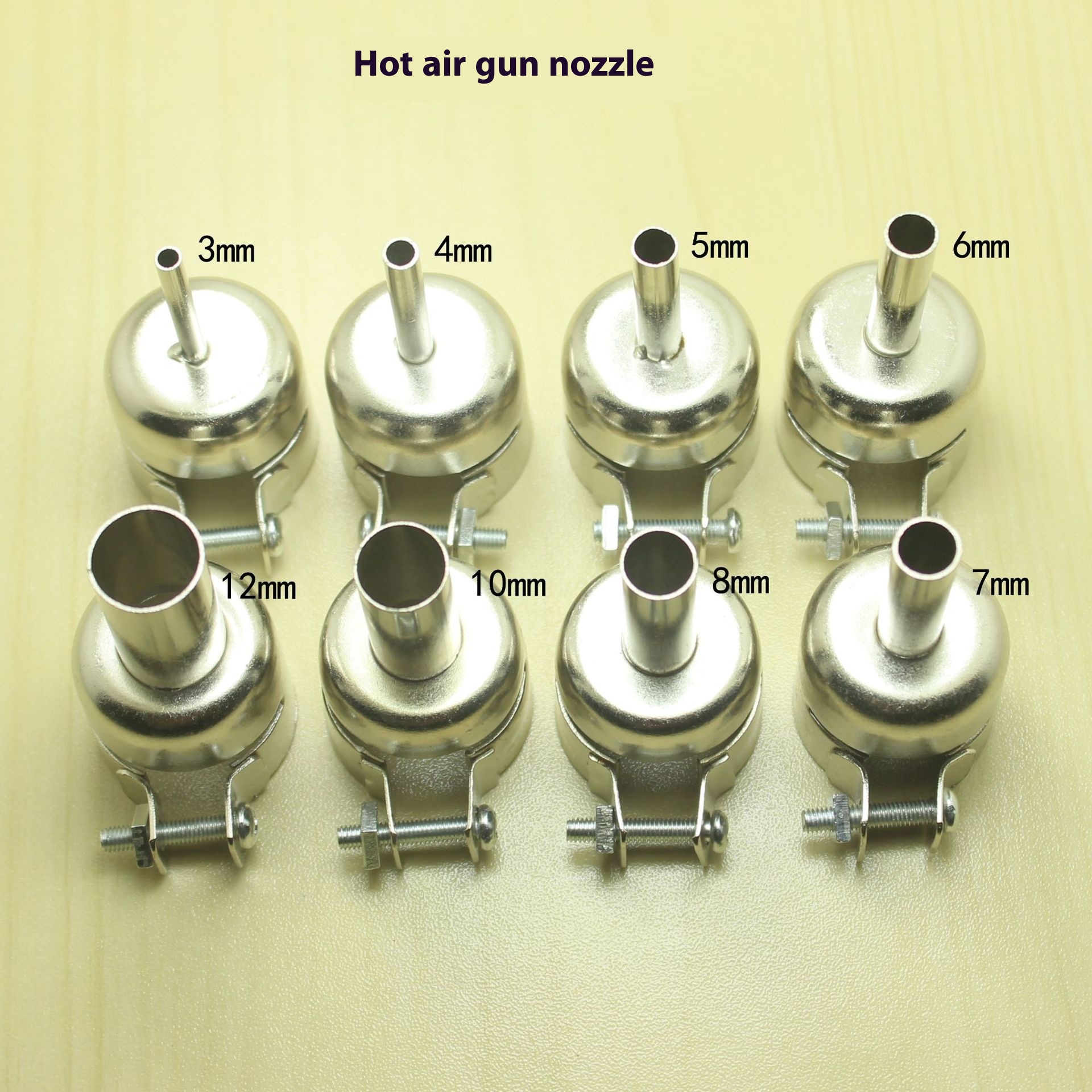 Nozzle Air Gun850 Universal Commonly Used Round Air Nozzle Hot Air Desoldering Station Special Air Gun Nozzle Head Round Nozzle