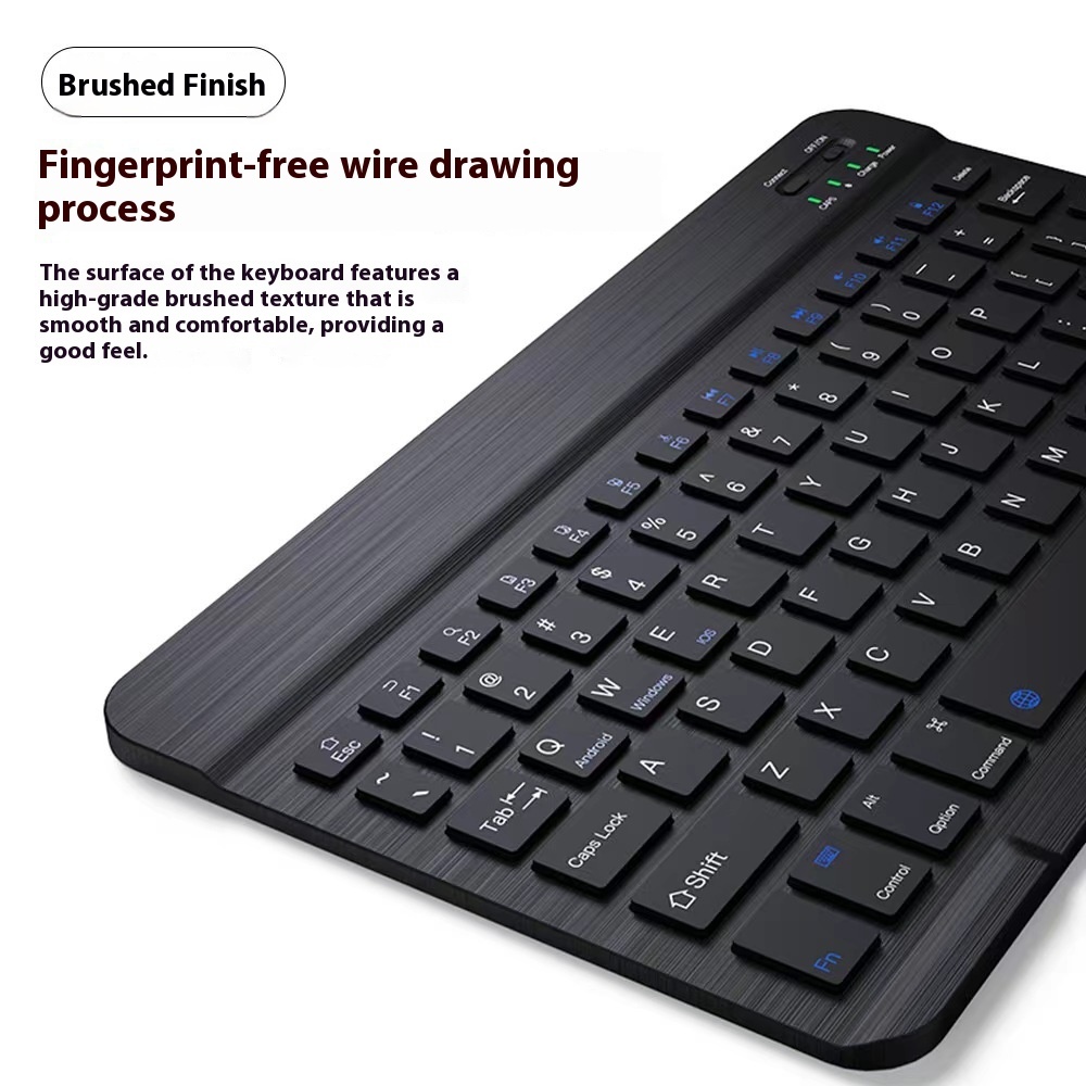 Wireless Mobile Phone Bluetooth Keyboard For Huawei Samsung Xiaomi Tablet Apple IPad11 Inch Color Keyboard