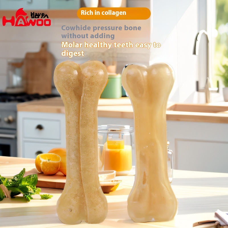 Pipitao Cowhide Bone Training Dog Food Tooth Cleaning Bone Dog Chew Gum Molar Stick Pet Snacks