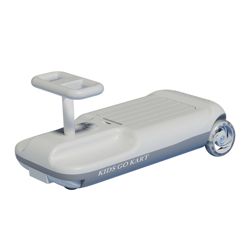 Children's Electric Twist Car, Adults Can Sit On The Anti-Rollover Kart, Baby Niuniu Rocking Car