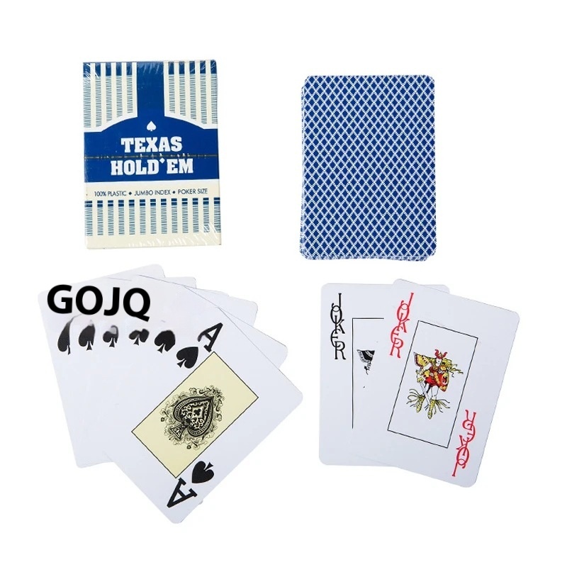 Pvc Plastic Playing Cards Large Character Playing Cards