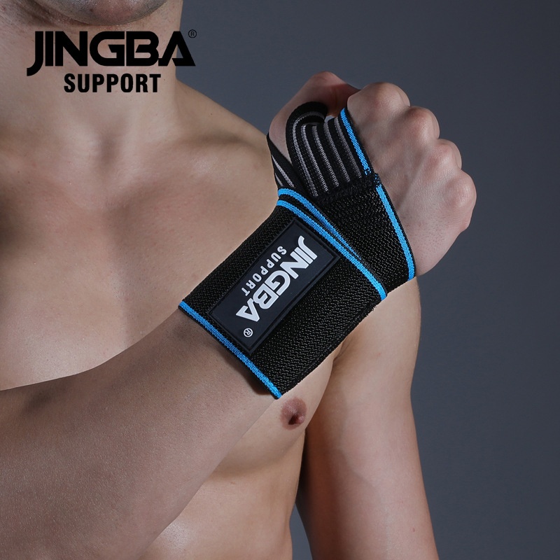 JINGBASports Wrist Guard Outdoor Equipment Training Wrap Protective Gear Snatch Bench Press Weightlifting Basketballs