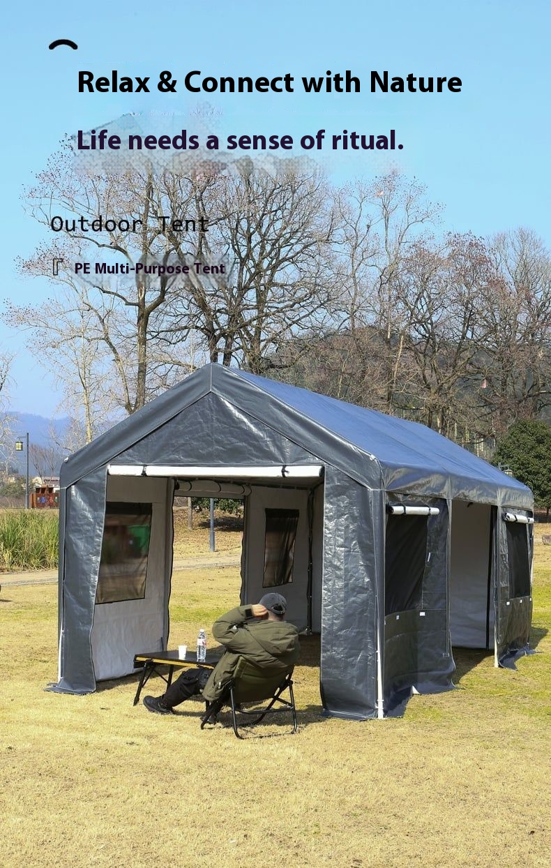 Car Shed Parking Shed Outdoor Home Tent Car Sunscreen Shed Car Awning Simple Mobile Canopy Garage