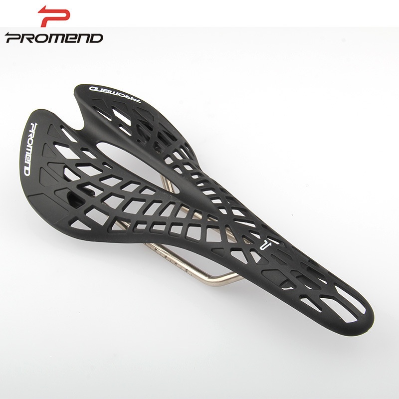 Promend Road Bike Spider Seat Mountain Bike Hollow Breathable Seat Bag Hollow Ultra-light Saddle
