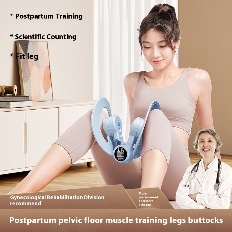 Leg Beauty Device, Pelvic Floor Muscle Trainer, Women's Leg Clamp, Leg Training Device, Thigh Clamp, Multi-functional Home Fitness Leg Slimming Device