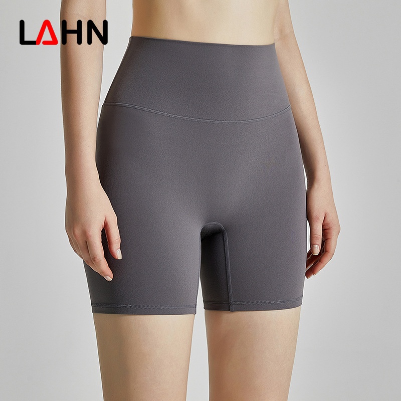 Strictly Selected Size-free Three-quarter Yoga Pants Shorts High Waist Hip-lifting Tights Without Underwear Antibacterial Fitness Three-quarter Pants For Women