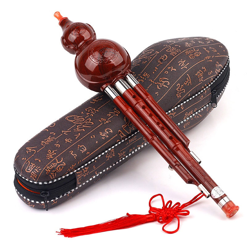 Intonation Resistant, Blow-proof And Fall-proof Imitation Mahogany C-flat B-key Children And Adults Beginners Entry-level Cucurbit