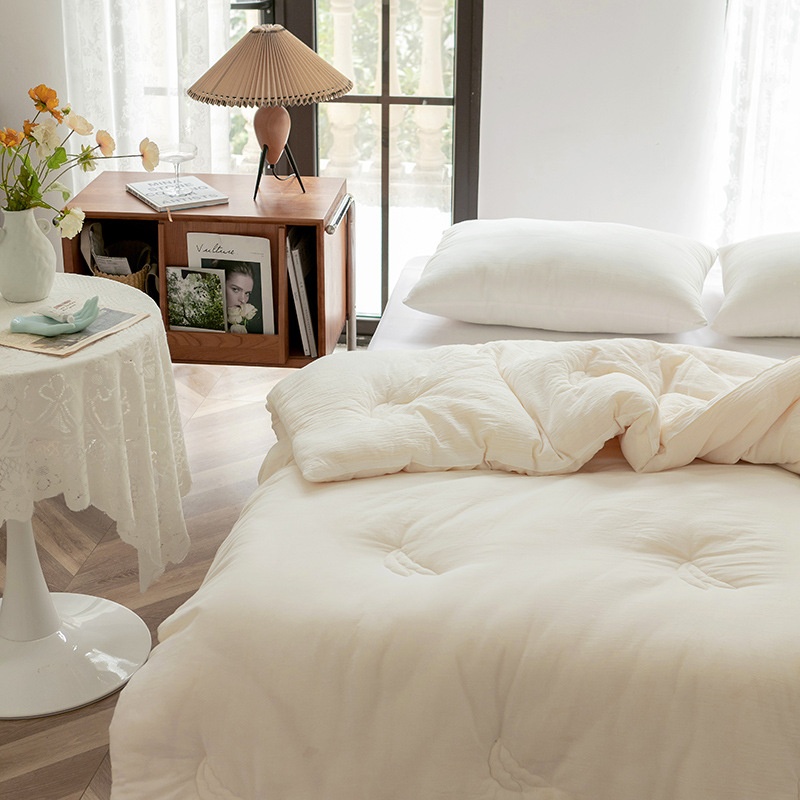 Antibacterial Soy Fiber Cotton Non-fluorescent All-season Quilt Core