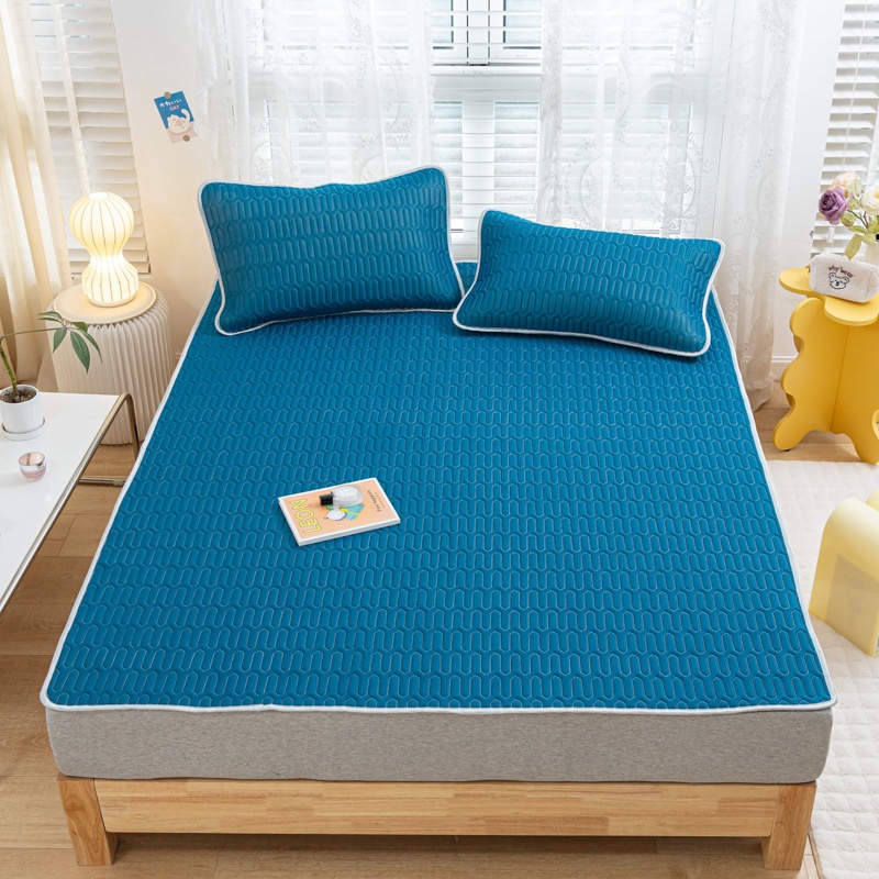 Latex Mat Three-piece Set Summer Foldable Latex Mat