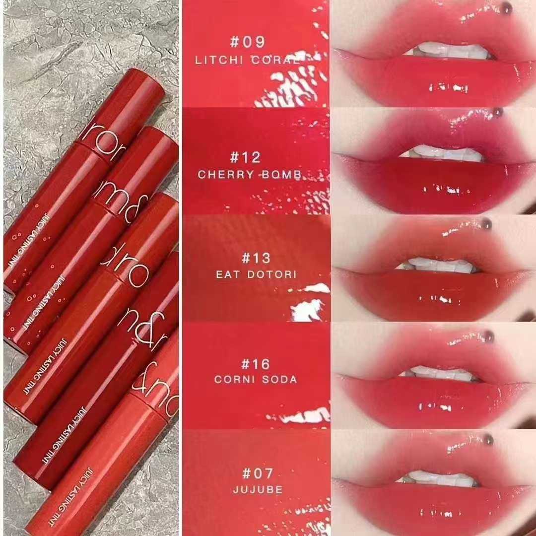 Official/South Korea Romand Juice Lip Glaze 07 Mirror 12 Lipstick 16 Water Light 13 White