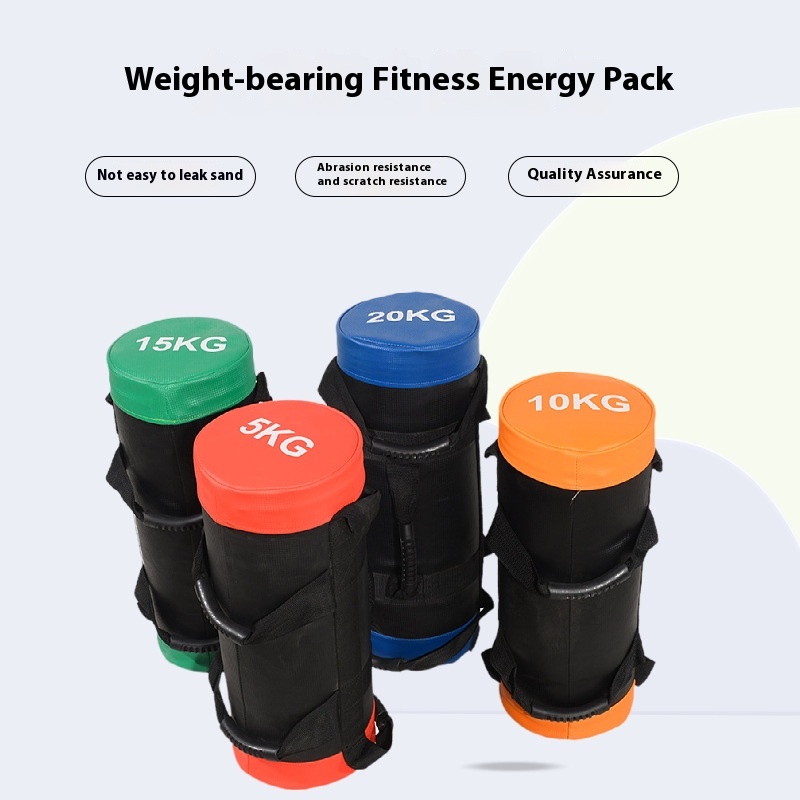 Fitness Weight-bearing Energy Bag PVCHandle Functional Training Sandbag Weight Bag Adult Sports Physical Fitness Weight Bag