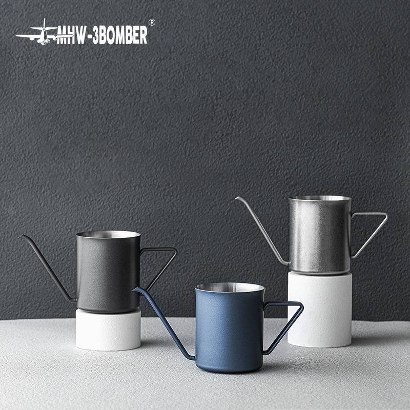 MHW-3 BOMBERBomber Hanging Ear Pot Hand Brewed Coffee Pot Household Narrow Mouth Pot Office Travel Outdoor