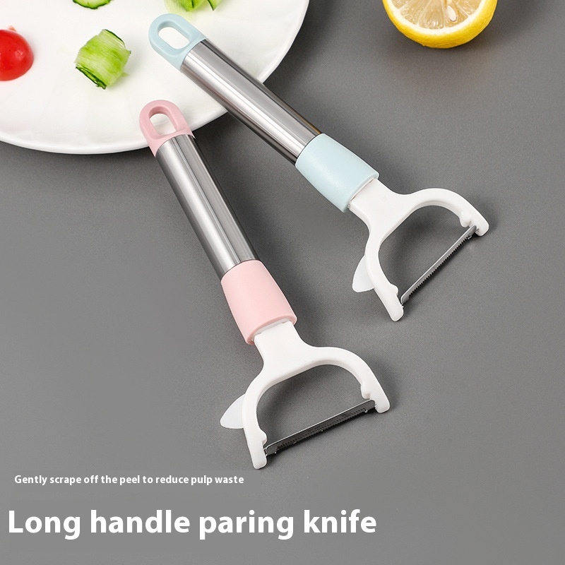 Free Shipping Multifunctional Stainless Steel Peeling Knife Fruit Planer Home Kitchen Potato Peeler Apple Peeling Knife