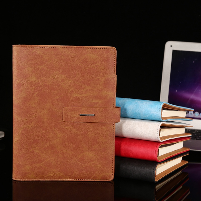 A5 Business Notebook Loose-leaf Advertising Book Buckle Notepad Office Stationery Handbook