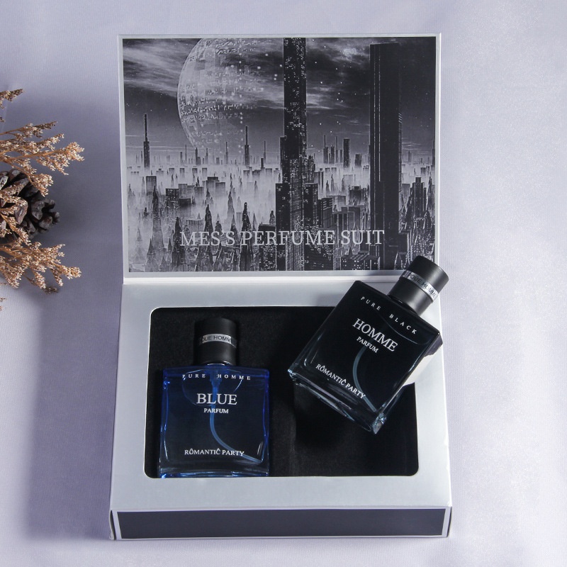 Foreign Trade Internet Celebrity Popular Charming Men's Perfume Set Vietnamese Perfume Gift Box Long-lasting Light Fragrance Cologne
