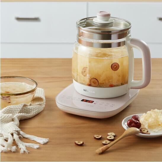 Bear/Little Bear YSH-A15 Z8 Health Pot Thickened Glass Electric Kettle Office Flower Teapot