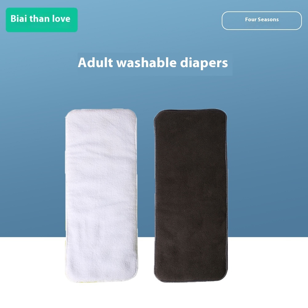 Washable Adult Diapers,Elderly Diaper Pants,Matching Diaper Pads,Thickened Absorbent Diapers,SIn Stock