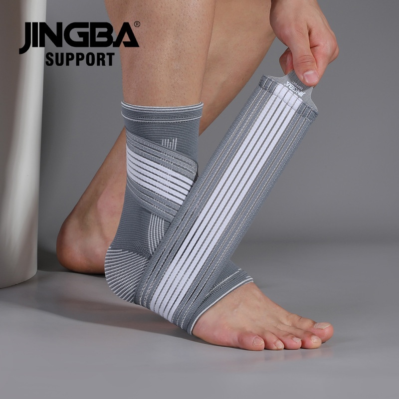 JINGBAAnkle Support Outdoor Sports Straps Compression Running Fitness Weightlifting Basketball Track And Field Adult Protective Gear