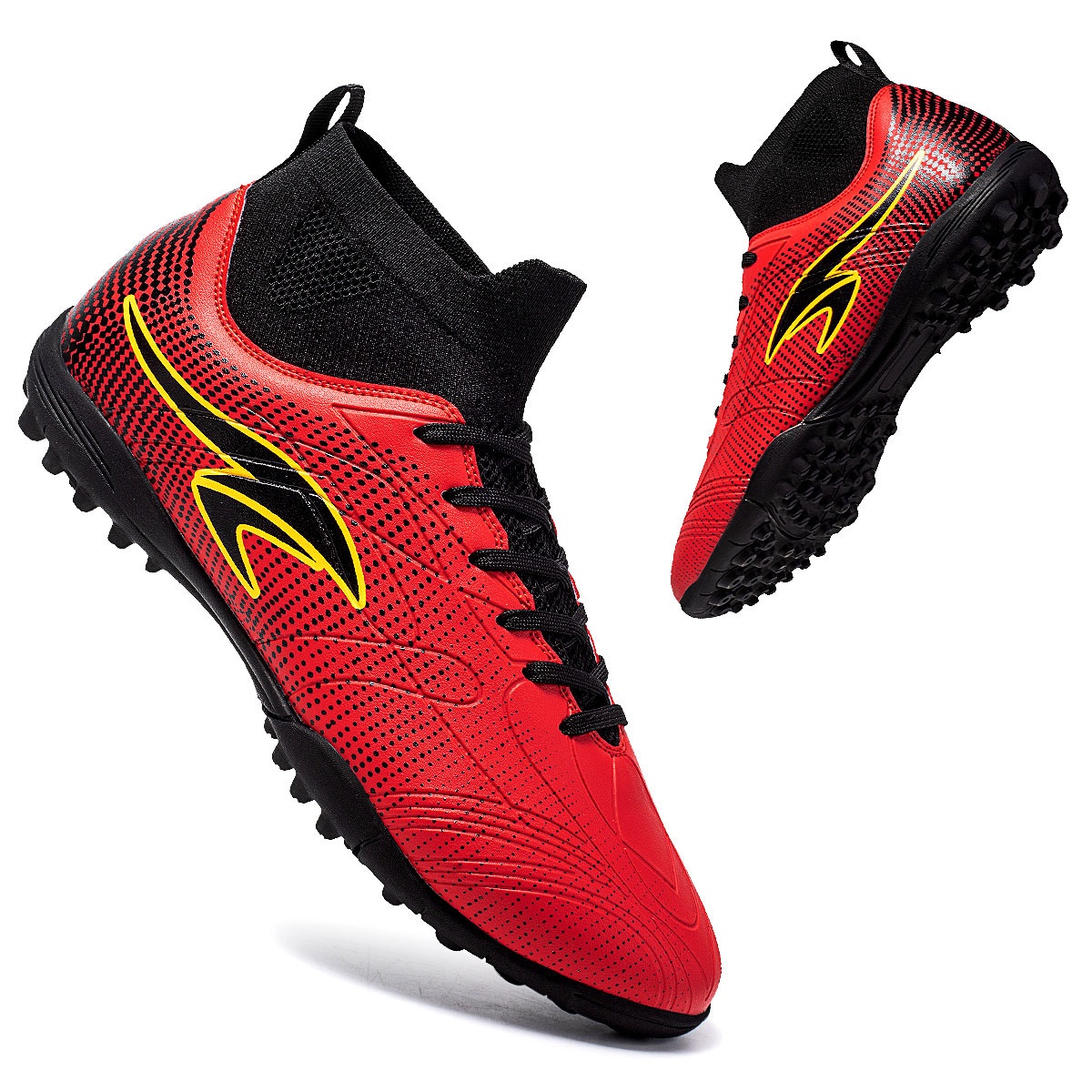Football Shoes Long Broken Nails Spring Children's Professional Training Shoes Foreign Trade Large Size High-top Football Shoes