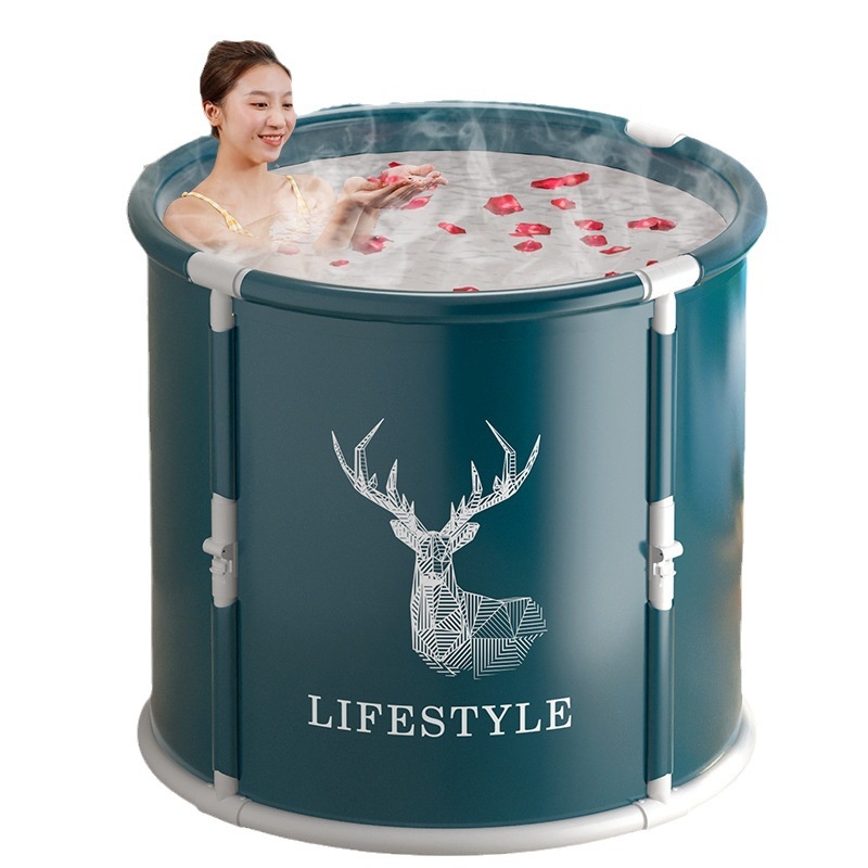 Bath Tub Adult Foldable Bath Tub Children's Home Full Body Bath Tub Bath Tub Bath Tub Adult Artifact