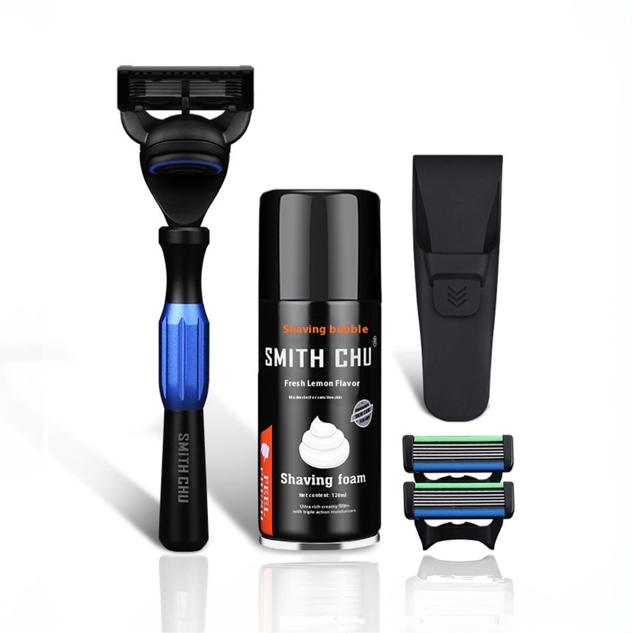 Manual Razor Classic Vintage Razor For Men Beard Razor Alloy Handle Set